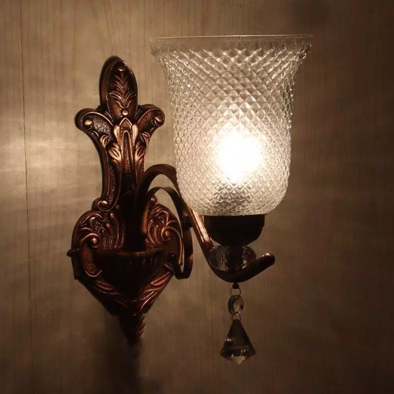 ELIANTE Wall Light Rose Gold Flush Mount Modern Style Without Bulb, M-8003-1W