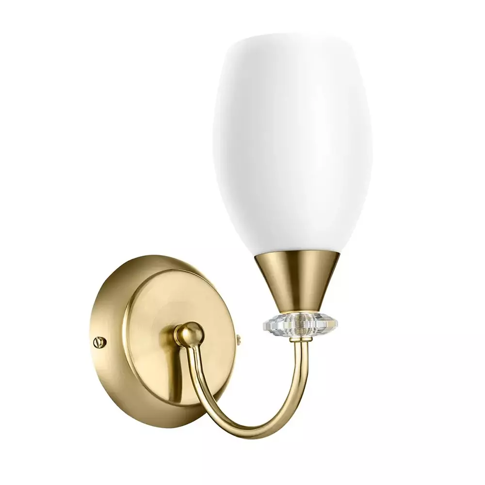 Wipro Wall Light Brush Bronze 1H Body Color & White Light Color, BW06001