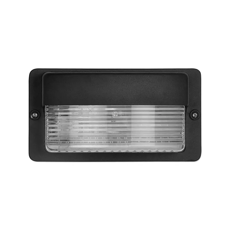 Fos Lighting Bulkhead Light 10 W Cast Aluminium Black, NewMaxi-Black-BH1