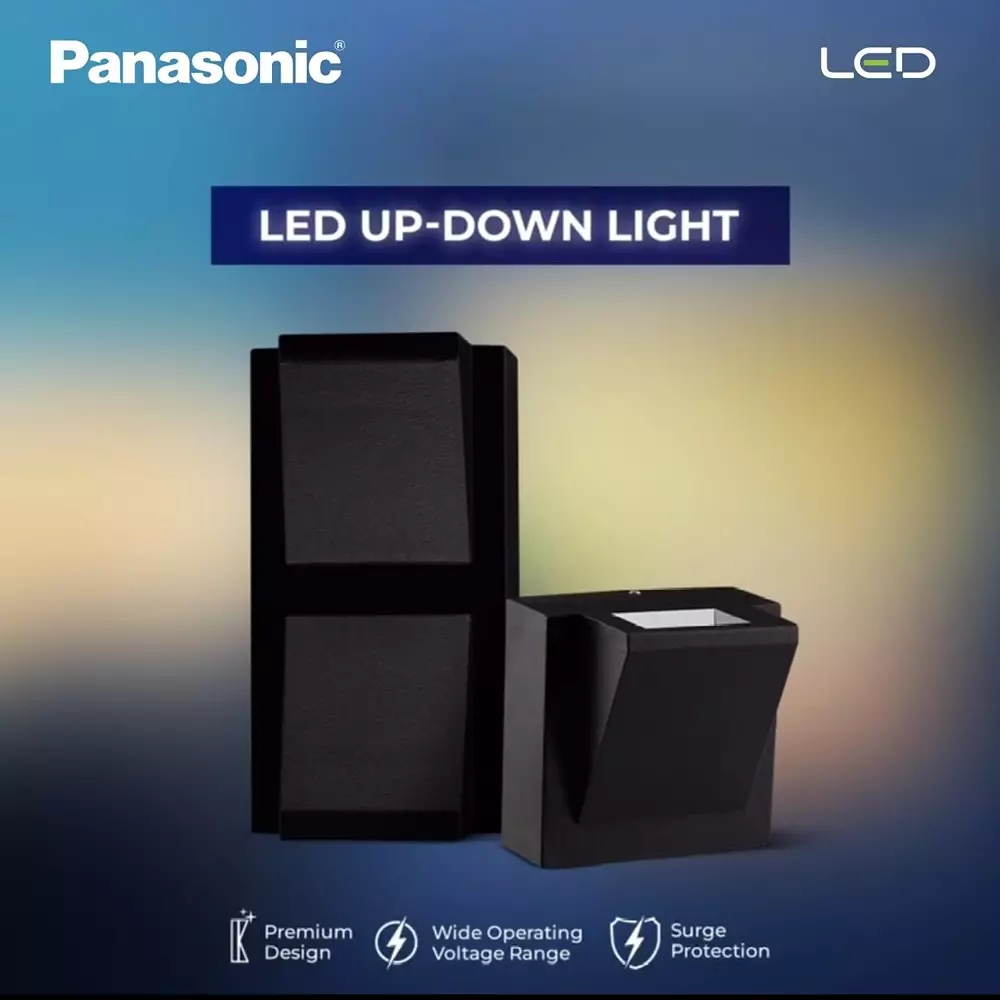 Panasonic LED Up Downlight 2 Way 12 W Warm White, PUDM01123