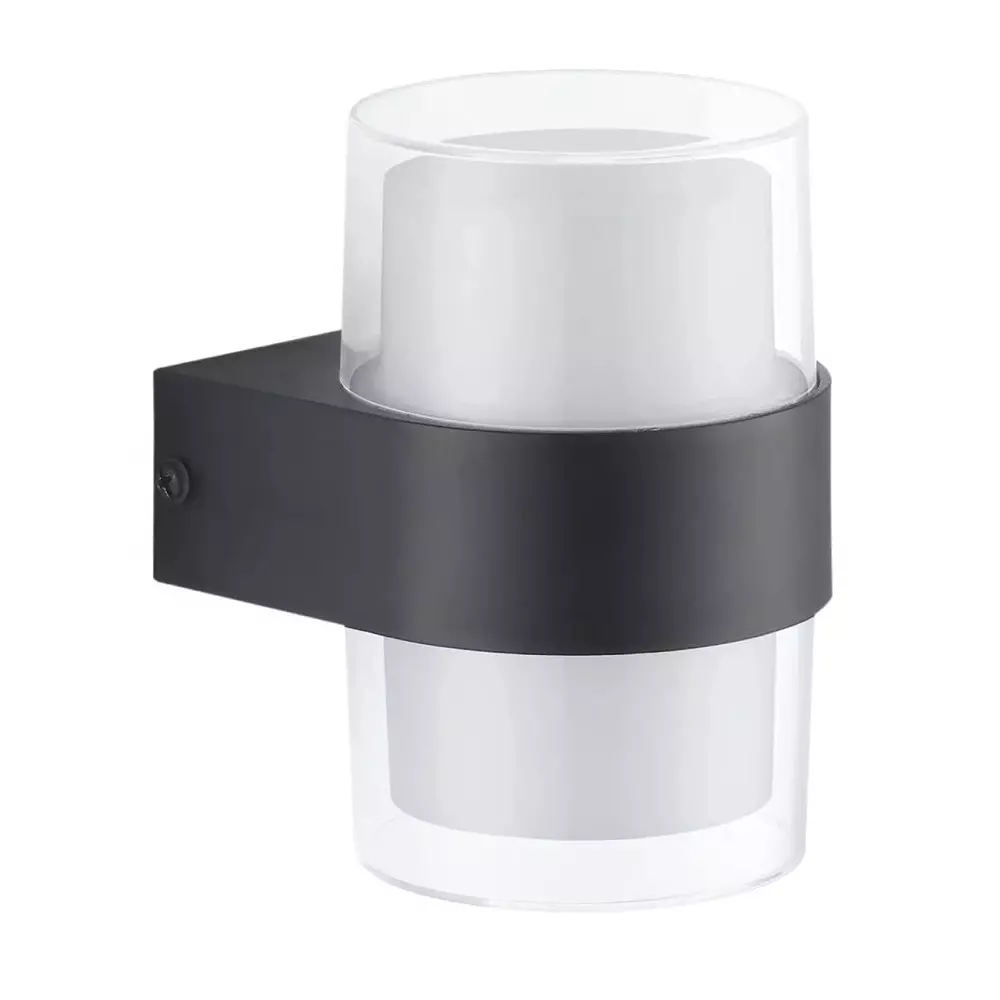 Havells 15 W Thor HD LED Wall Light Round Shape 3000 K Color Temperature and IP65 Rating, LHEOBGP5UZ6K015