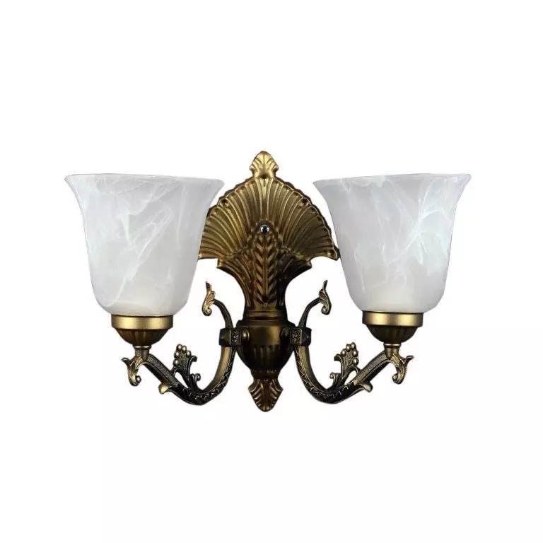 ELIANTE Divinebright Wall Light Antique Gold Portable AC Indoor Flush Mount