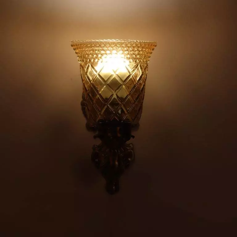 ELIANTE Wall Light Antique Brass Portable AC Power Indoor Flush Mount