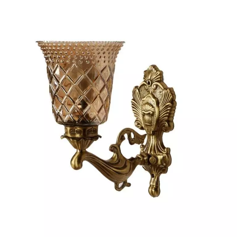 ELIANTE Wall Light Antique Brass Portable AC Power Indoor Flush Mount