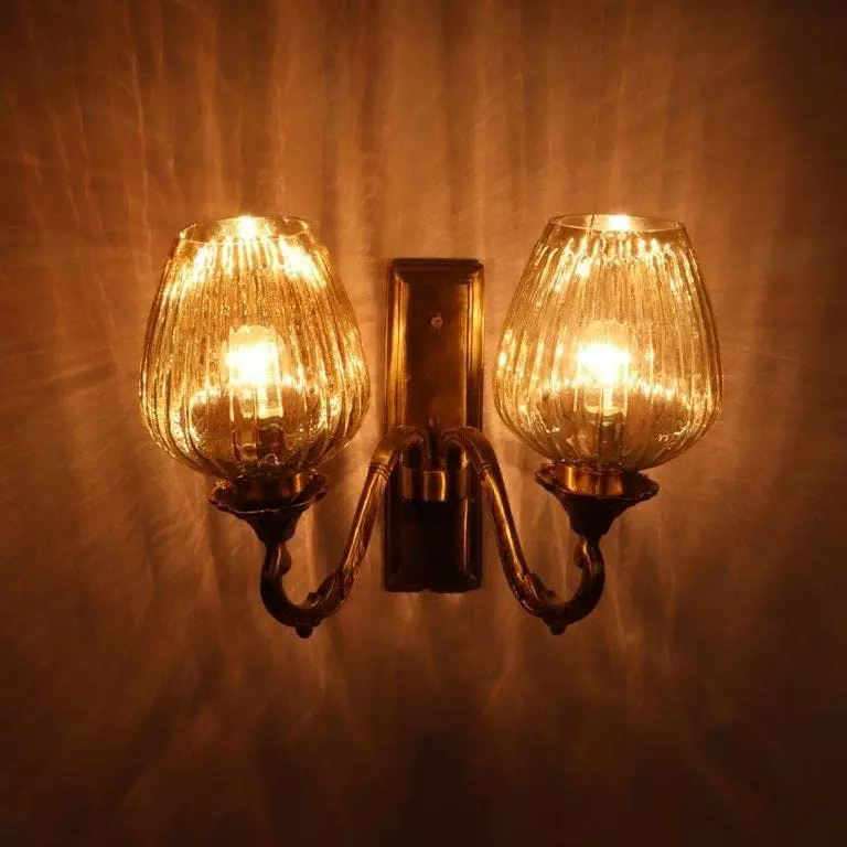 ELIANTE Wall Light Modern Antique Brass Portable AC Indoor Flush Mount