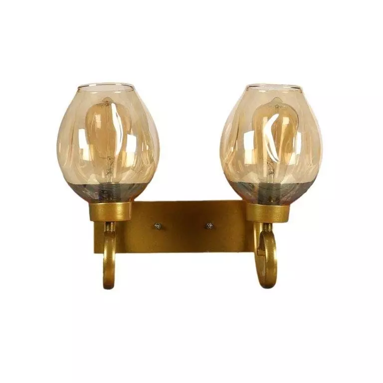 ELIANTE Wall Lights Antique Gold AC Power Flush Mount Iron Without Bulb
