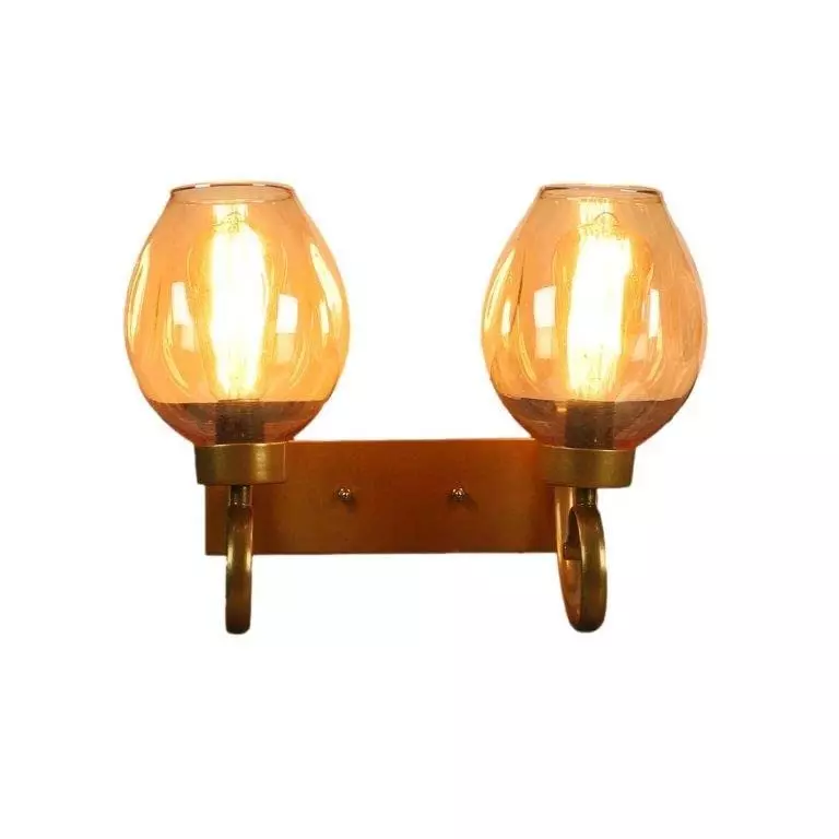 ELIANTE Wall Lights Antique Gold AC Power Flush Mount Iron Without Bulb