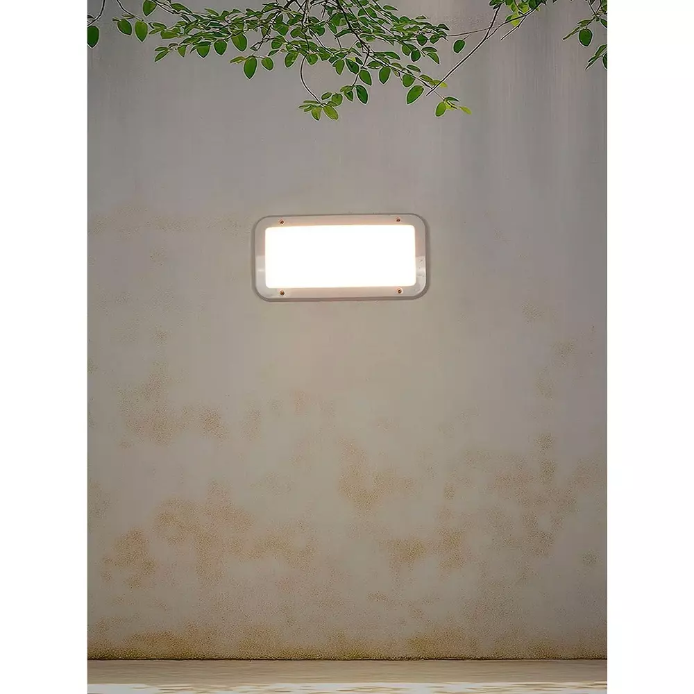 Fos Lighting LED Bulkhead Light Warm White 18 W