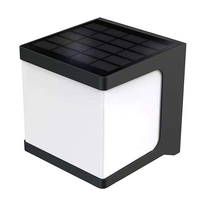 Havells 1.5 W LED Nova Wall Light Solar Sunlit Glow Series With PIR Motion Sensor and IP54 Rating, LHEOAWP6UZ5K1X5