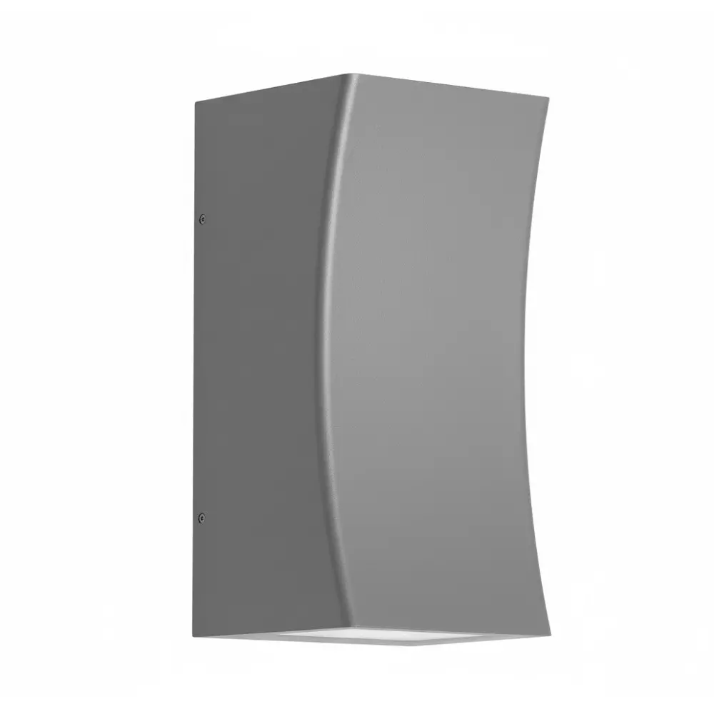 ALT Outdoor Wall Light Dark Grey Body Color 6 W x 2 Warm White Light Color, ALTO592