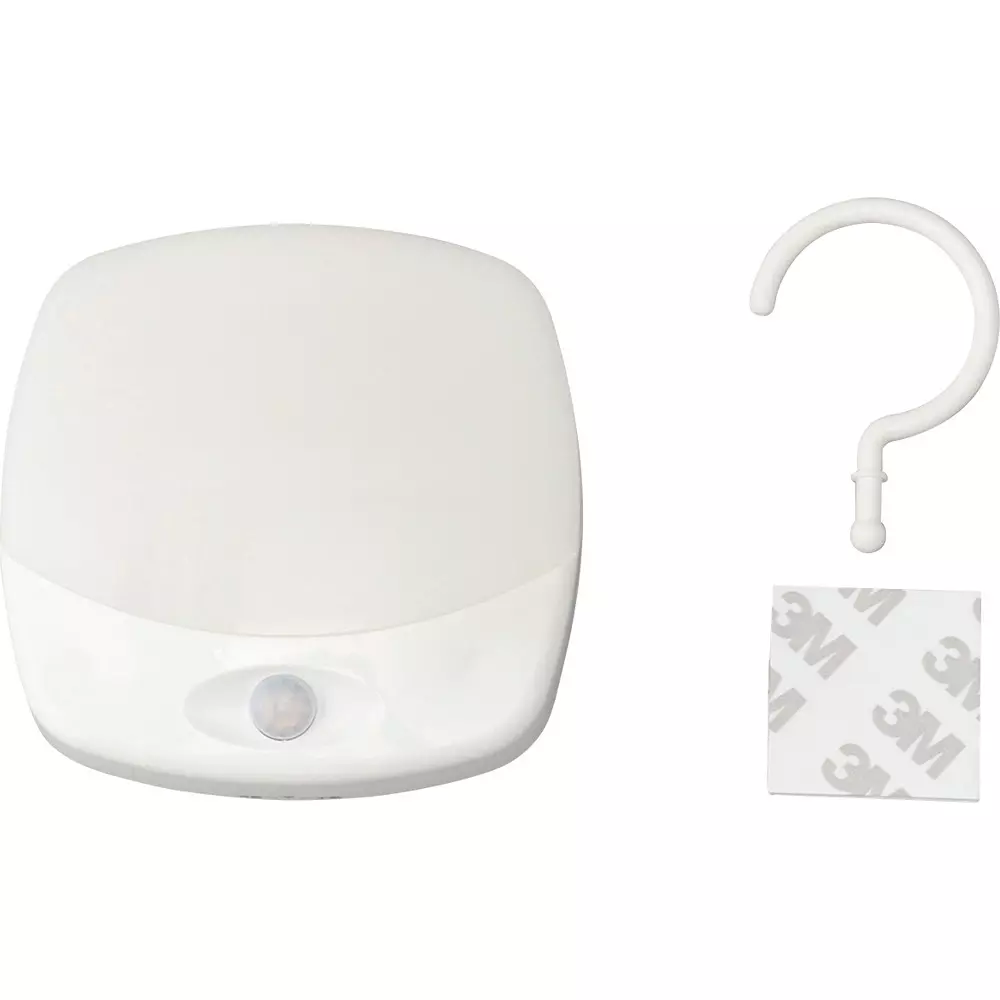 MonotaRO LED Sensor Light Square Type 4Way About 110 x 39.5 x 110 mm, ML-KS3