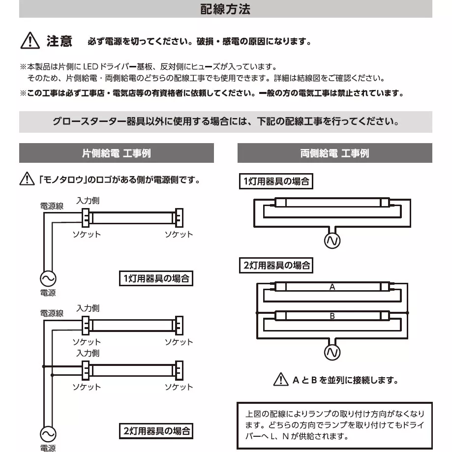 monotaro-led-tube-40w-type-pc-copper-100--240-v-ldf40d1523vfmx20-pack-of-20-pcs