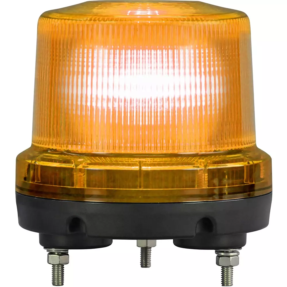 Nikkei Revolving Light 9.2 W Power AC100 to 20 V Voltage Yellow, VK16R-200WY/P