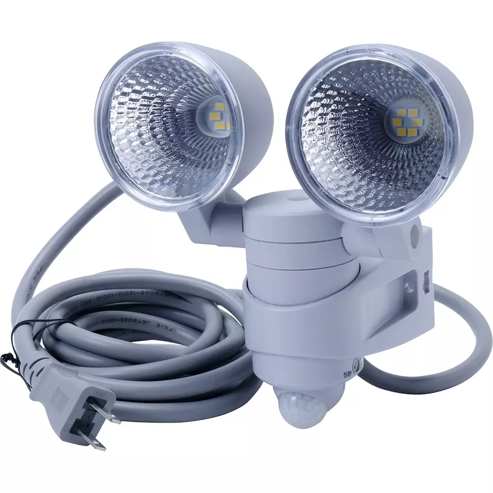 MonotaRO LED Sensor Light +7W X 2 Lights 1000 Lumen, ML-DS2