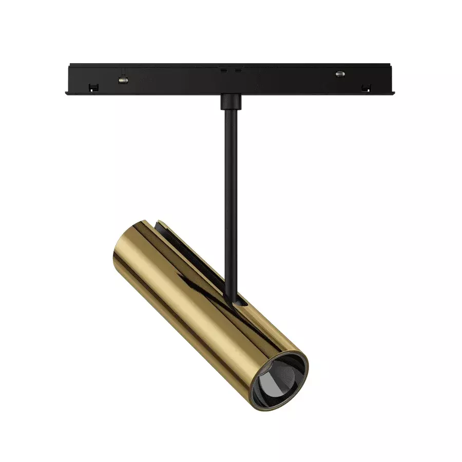 ALT Magnum Magnetic Track Light Brass Body Color 15 W Warm White Light Color, ALT1040