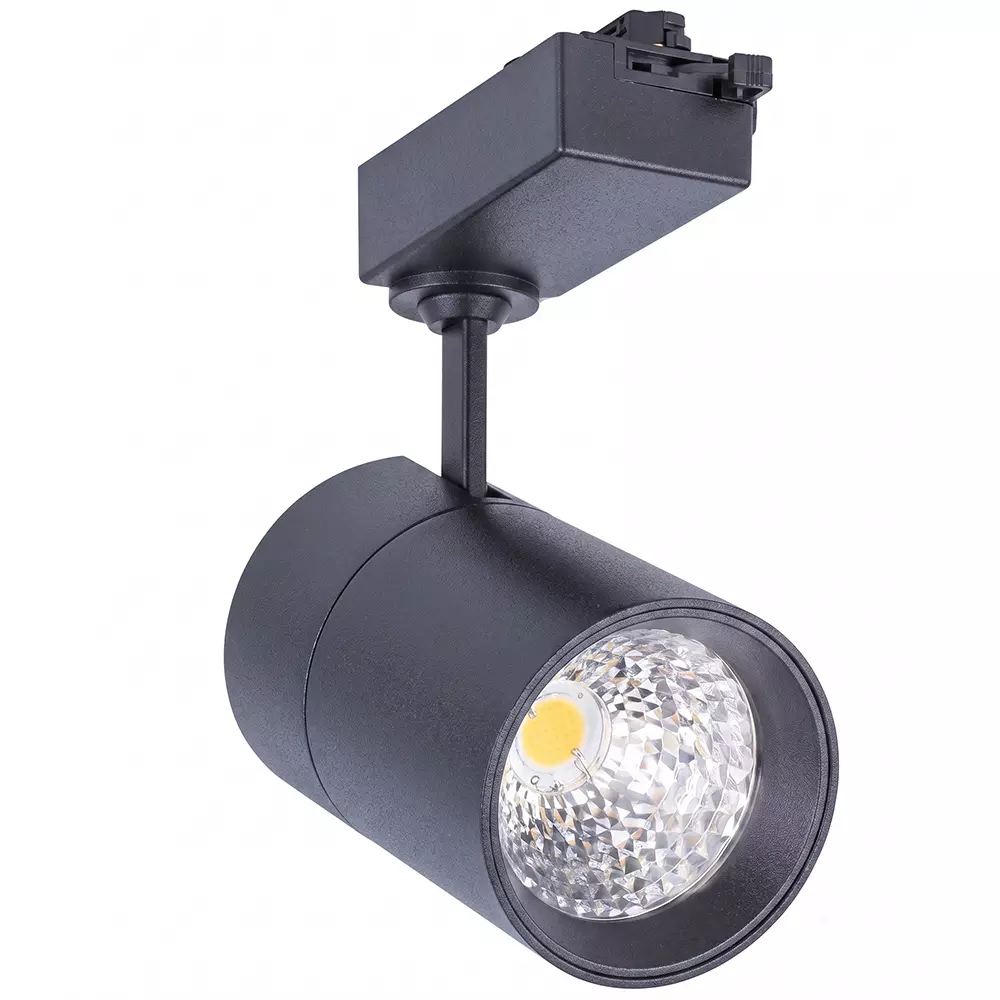 Lumistar Track Light With Reflector Grace Series 15 W Matt Black, LM-303-15W