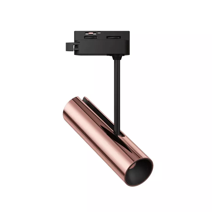 ALT Magnum Track Spot Light Rose Gold Body Color 15 W Warm White Light Color, ALT1042