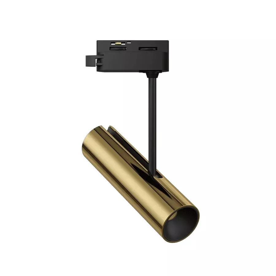 ALT Magnum Track Spot Light Brass Body Color 8 W Warm White Light Color, ALT1041