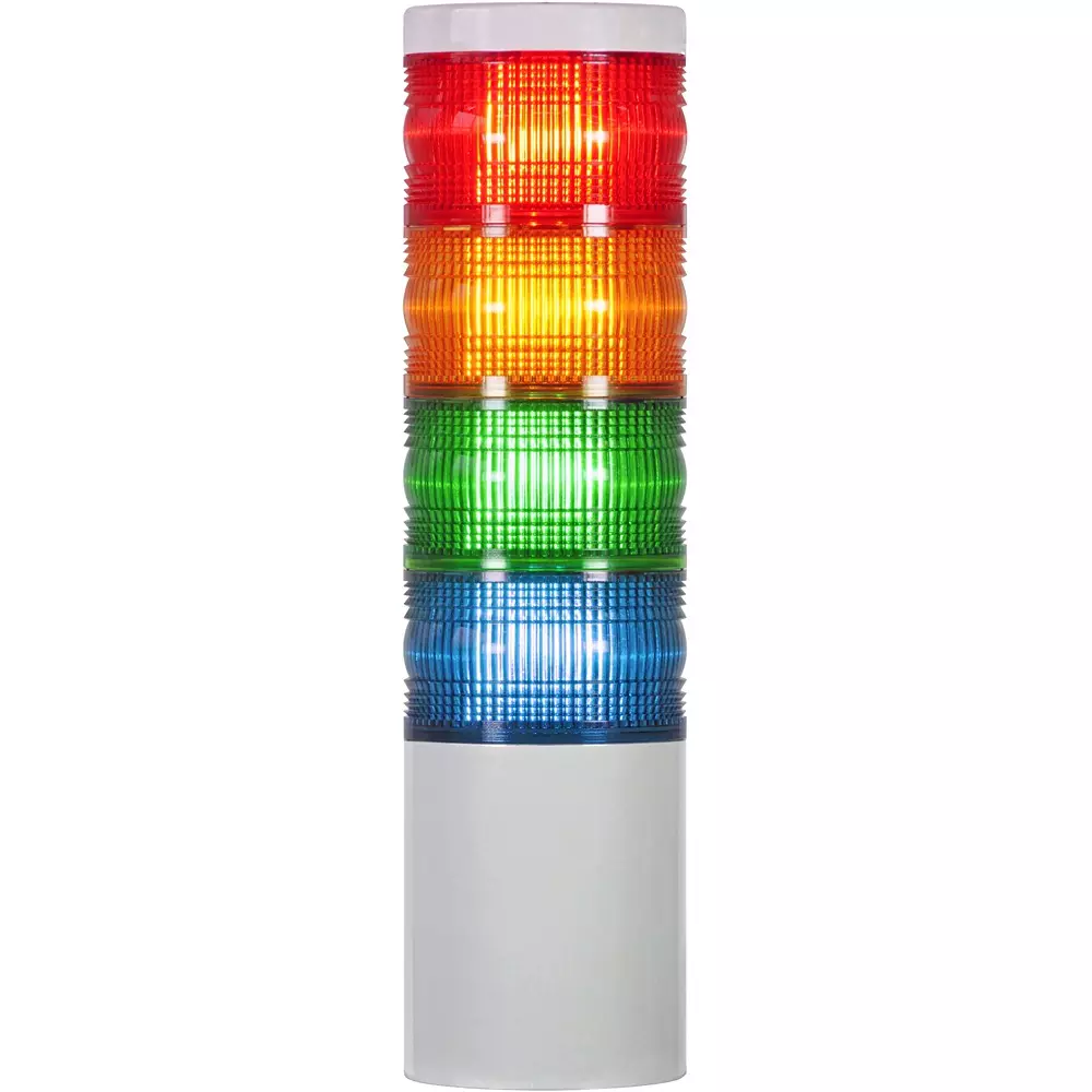 Nikkei Led Stack Light 9.8 W Power DC24 V Voltage IP54 Protection, VT10K-D24E4W