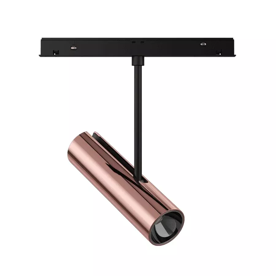ALT Magnum Magnetic Track Light Rose Gold Body Color 8 W Natural White Light Color, ALT1039