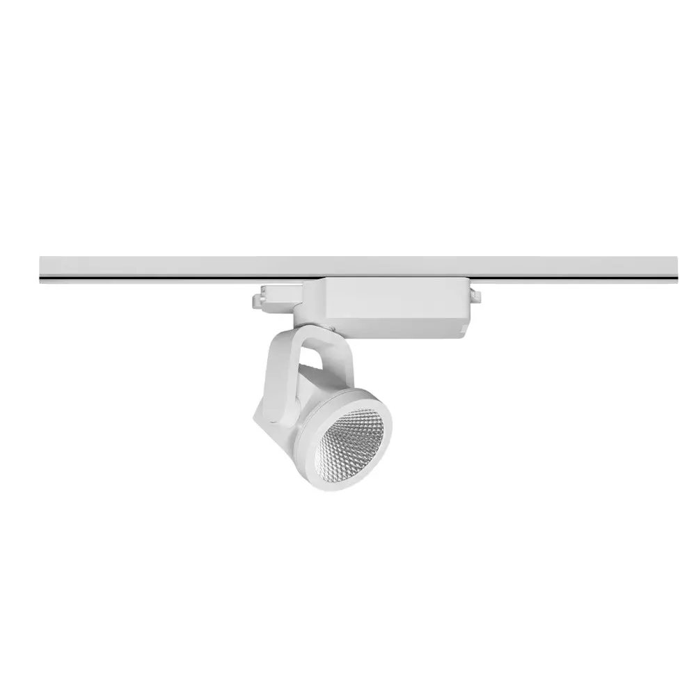 ALT Cuba Track Light White Body Color 25 W Natural White Light Color, LVTL1003