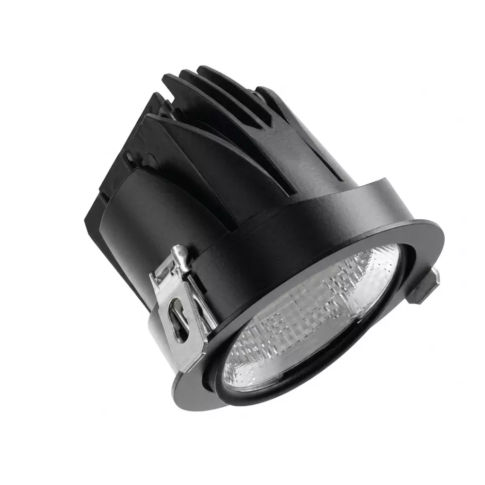 ALT Spectra-S Moveable Cob Downlight Black Body Color 25 W White Light Color, ALT0394