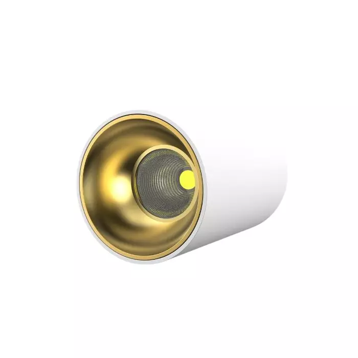OPULUS Cylinder COB Light 7 W Cool White Light Color & White Body Color