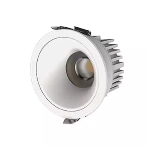 Evenplus LED Curve Recessed Deep COB 7 W Warm White 3000K White Body, EP-AR-NCRDC-7W
