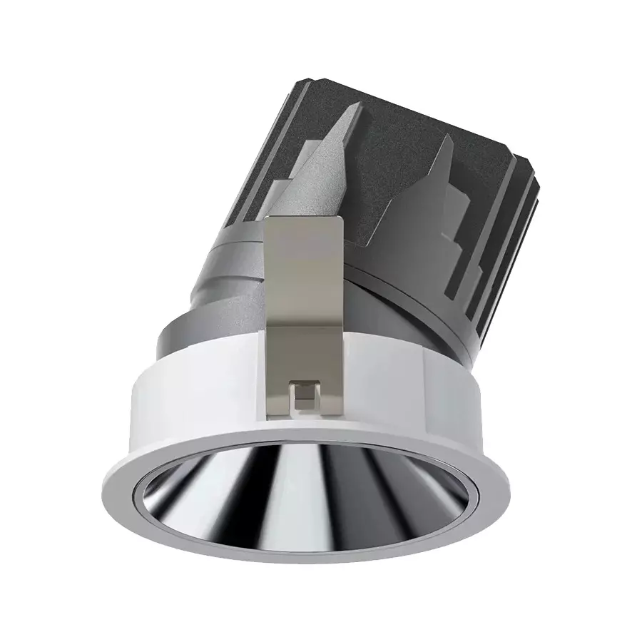 ALT Bigshot Round COB Downlight White Body Color 12 W Warm White Light Color, ALT1066