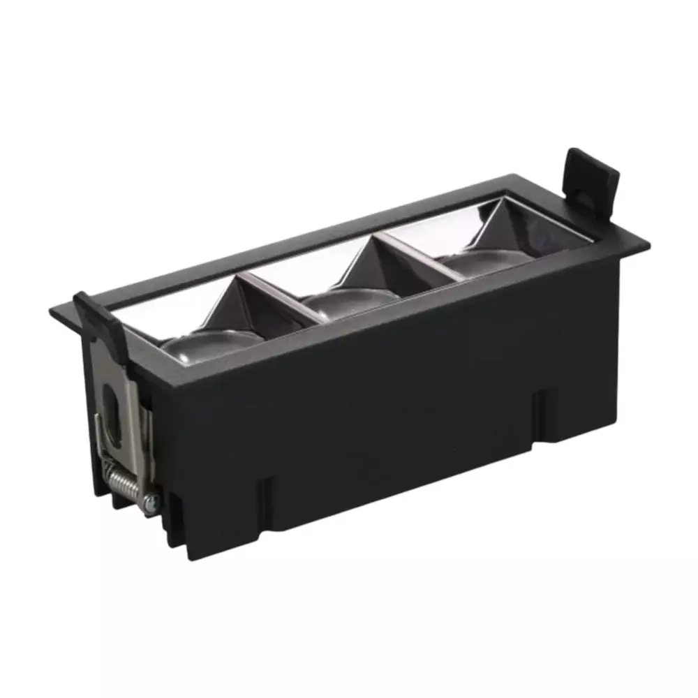 ALT Matrix Linear Cob Downlight Black Body Color 12 W Warm White Light Color, ALT0919