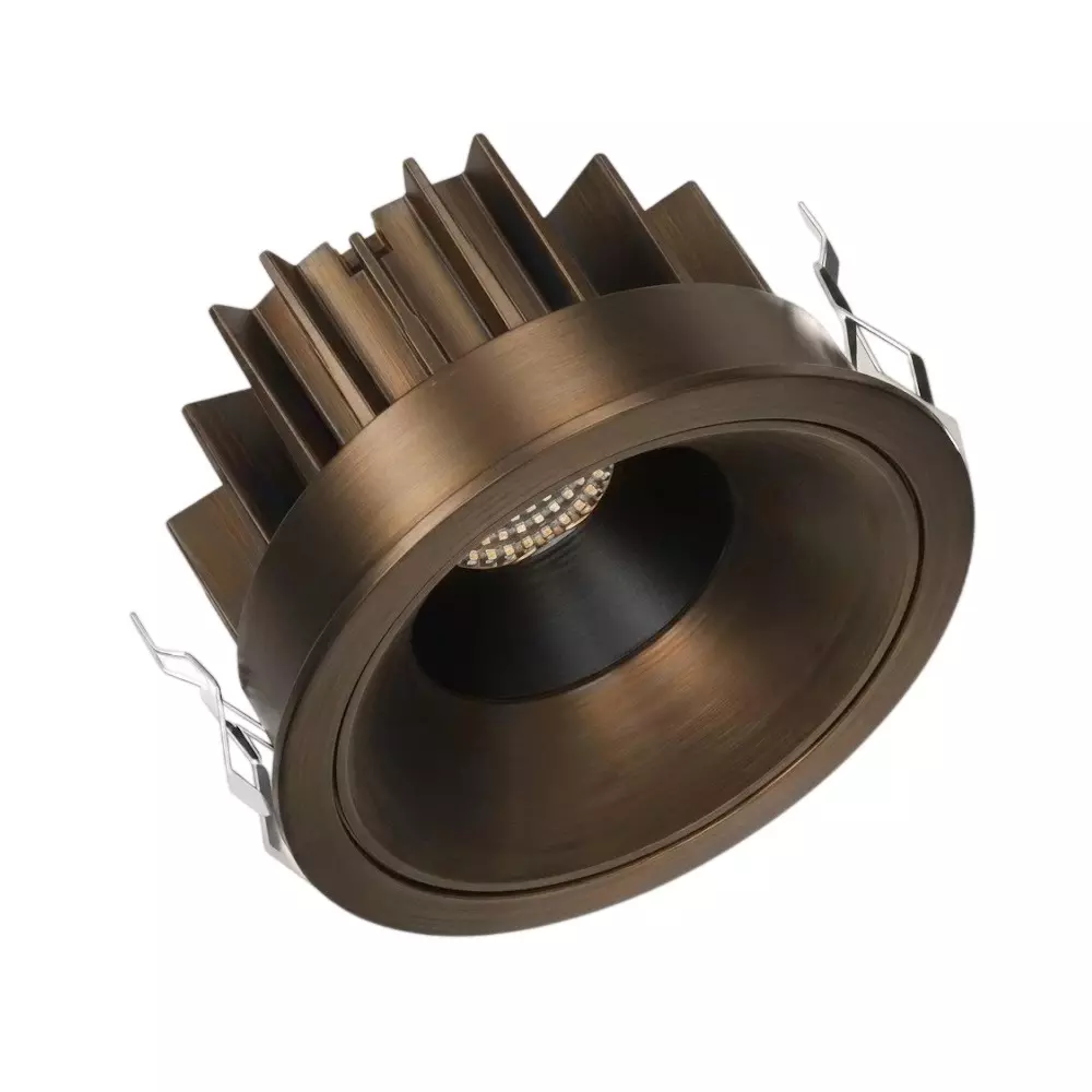 ALT Hector COB Downlight Brown Body Color 12 W and Natural White Light Color, ALT0859