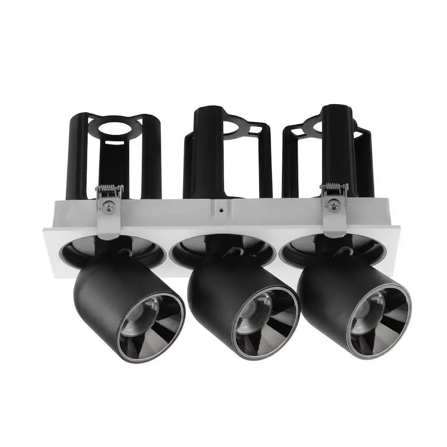 ALT Evolve Adjustable Wall Washer Cob Downlight White Body Color 12 W x 3 Warm White Light Color, ALT0627A