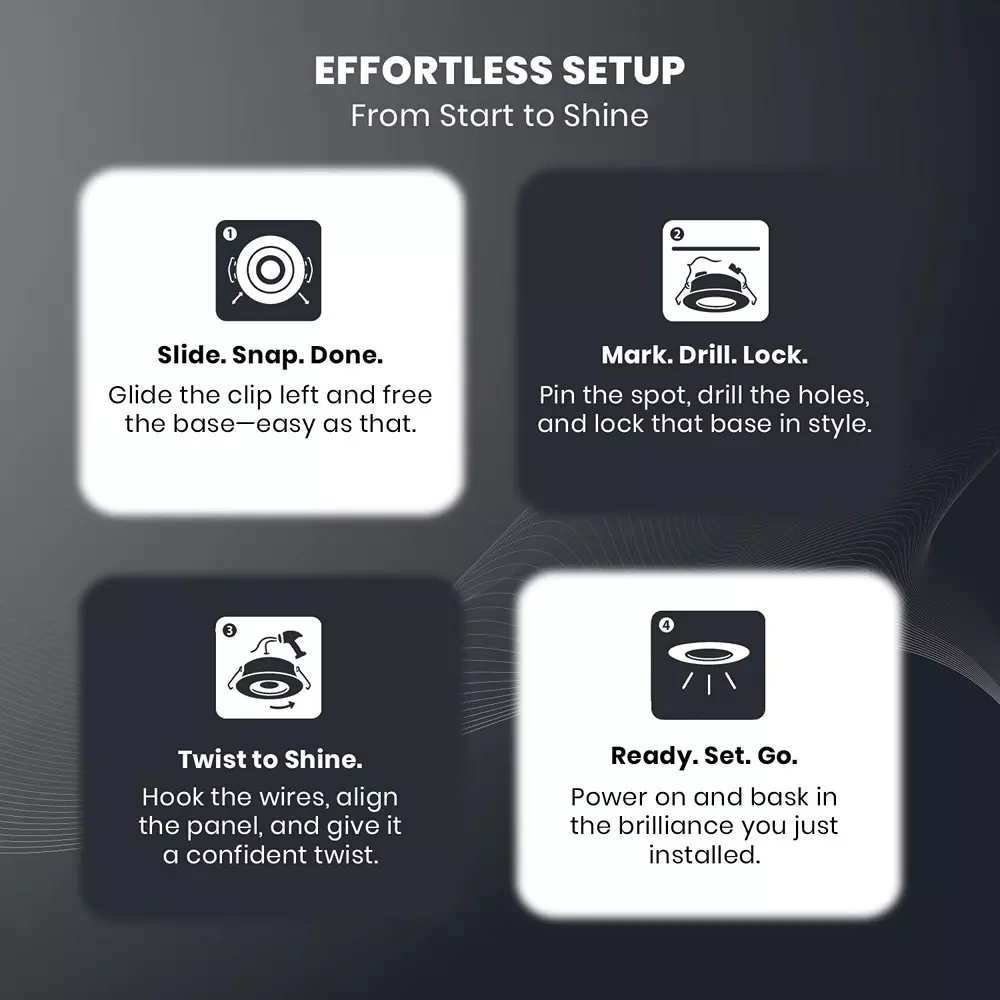 Havells 7 W Crysta Deco LED COB Light White 4000 K 55 mm Cut Out Diameter and 45 mm Height, LHEEBEPDUE1W007