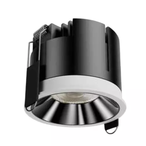 ALT Paseo COB Downlight White and Gun Black Body Color 15 W Warm White Light Color, ALT0262