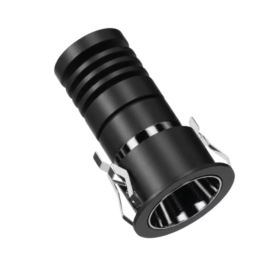 ALT Zen COB Downlight Gun Black Body Color 15 W and Natural White Light Color, ALT0862