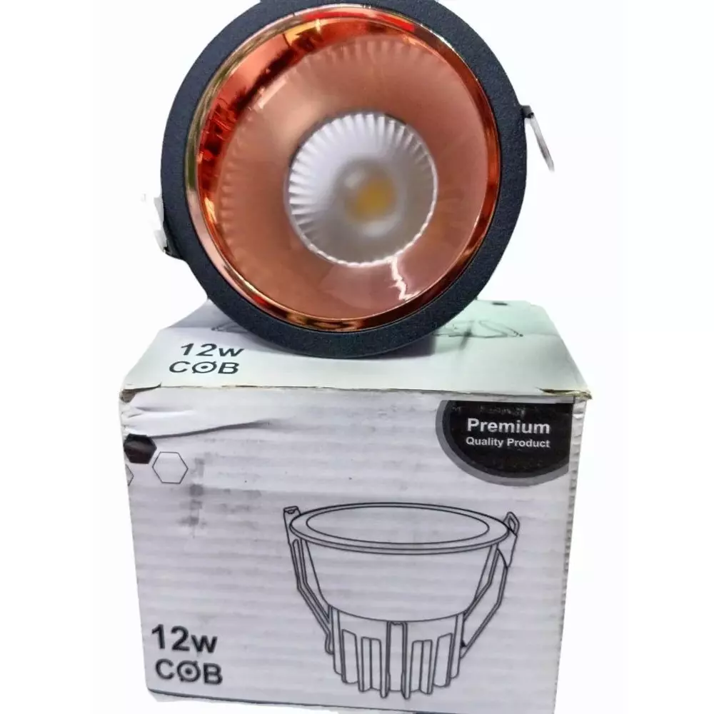 ATHARV BRIGHT LED Cob Light 12 W Warm White
