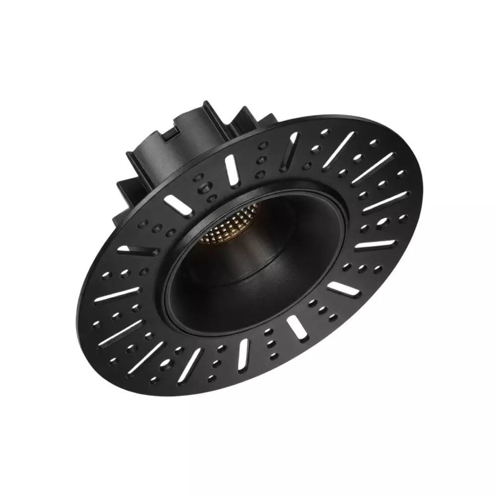 ALT Hector Trimless COB Downlight Black Body Color 12 W and Natural White Light Color, ALT0870