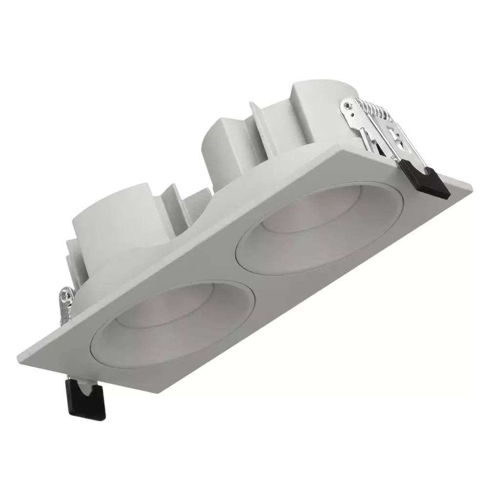 ALT Hector Double COB Downlight White Body Color 18 W x 2 and White Light Color, ALT0874