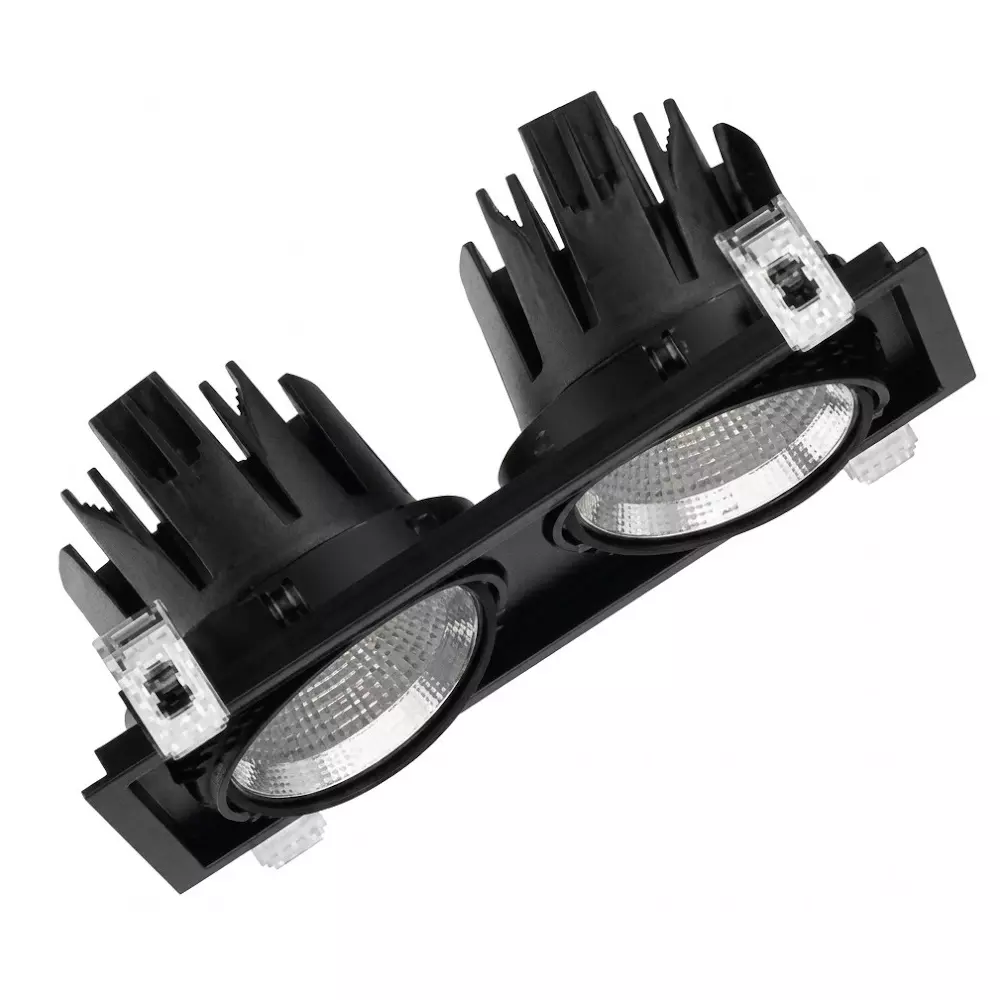 ALT Spectra-G Cob Downlight Black Body Color 35 W x 2 White Light Color, ALT0397