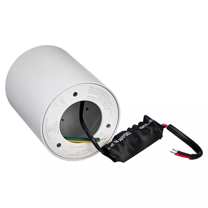 Havells 7 W Crysta Deco LED Surface Cob Light White W 3000 K 55 mm Cut Out Diameter and 100 mm Height, LHEEBGPBUP1W007