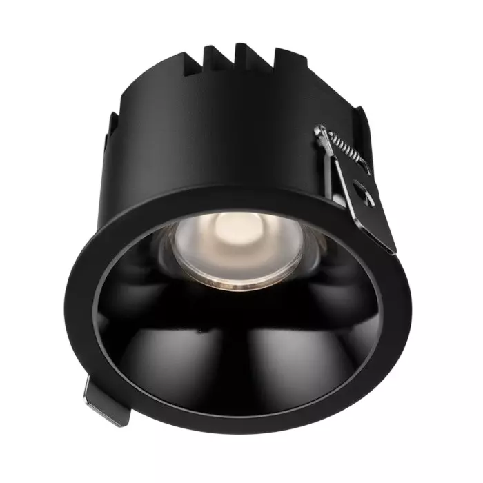 ALT Aqua Cob Downlight Black Body Color 12 W Natural White Light Color, ALT0271