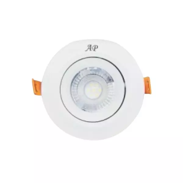 AP LED Cob Light Round Shape 3 W Wattage 55 mm Cutout 300 lm Lumen Warm White Light Color, L005