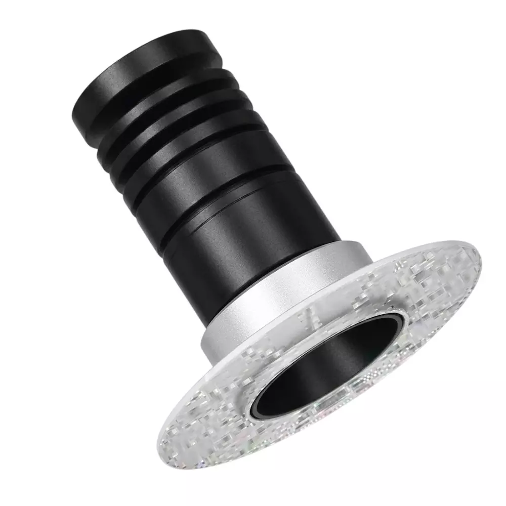 ALT Zen Trimless COB Downlight Gun Black Body Color 10 W and Warm White Light Color, ALT0861