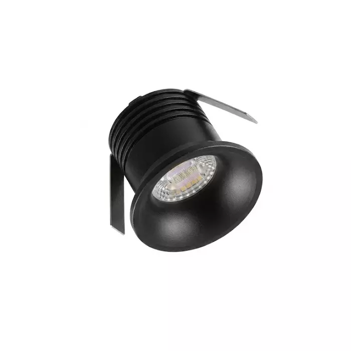 ALT Ray Cob Downlight Black Body Color 3 W Natural White Light Color, ALT0850