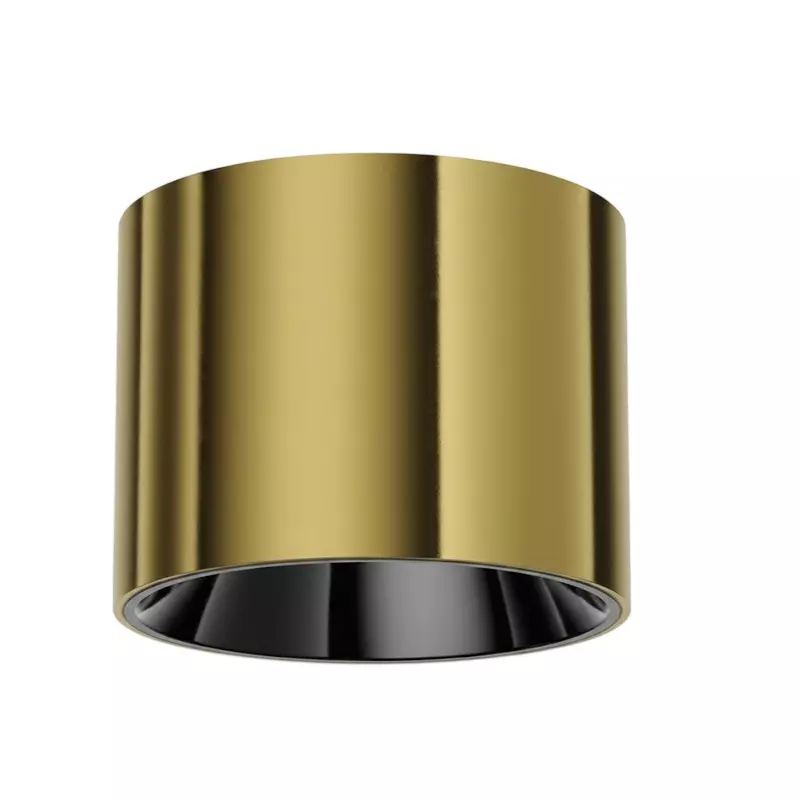 ALT Glimmer Cob Surface Light Brass Body Color 7 W Warm White Light Color, ALT0676