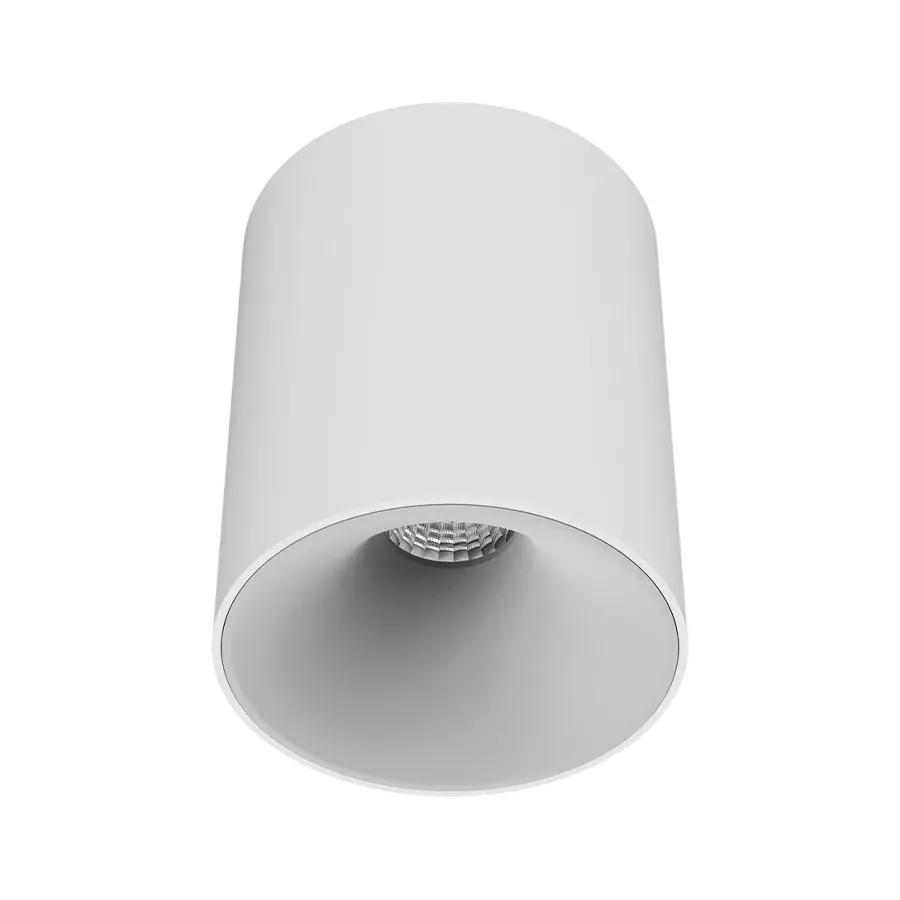 ALT Shimmer Cob Surface Light White Body Color 20 W Warm White Light Color & Matt White Reflector Color, ALT0648-PKW