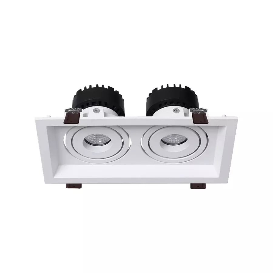 ALT Allora Cob Downlight White Body Color 9 W X 2 Warm White Light Color, ALT0835