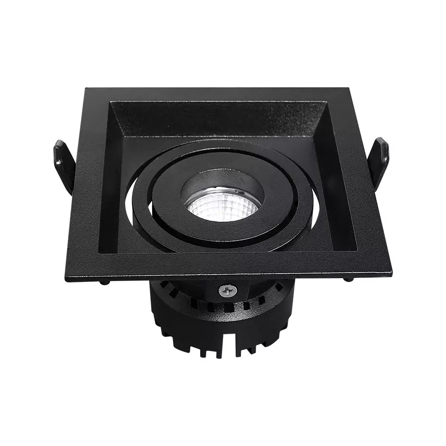 ALT Allora Cob Downlight Black Body Color 9 W White Light Color, ALT0834