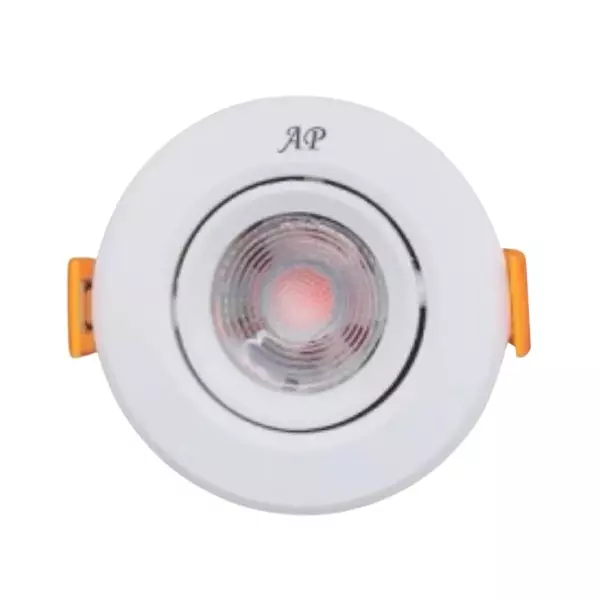 AP LED Cob Light Round Shape 9 W Wattage 76 mm Cutout 800 lm Lumen White Light Color, L006