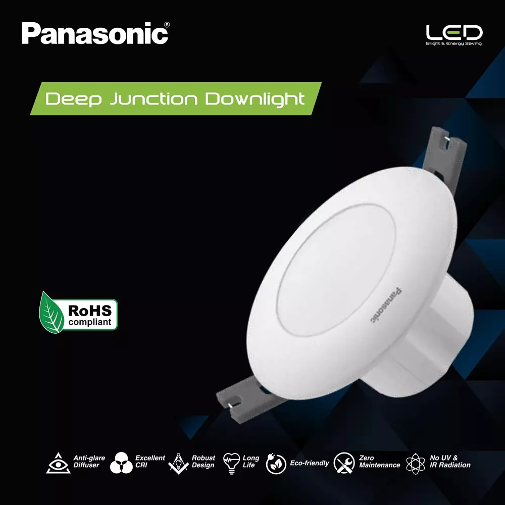 Panasonic LED Deep Junction Downlight Refresh 3 W Red, PDLM1603RR2